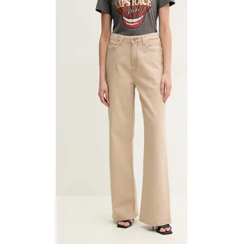 Dámské džíny Džíny Guess dámské, béžová barva, W5RA1A D5LL2 W5RA1A.D5LL2 80X, vel. 27/32