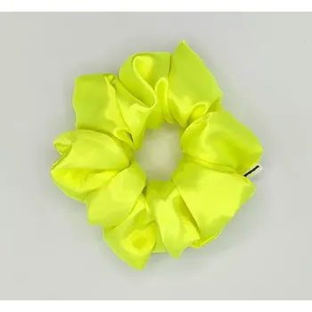 Saténová Scrunchie gumička reflexní XXL