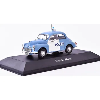 autíčko Morris Minor Police 1957 1:43 - Atlas časopis AutoModels s modelem Morris Minor Policie 1957 - kovový model auta