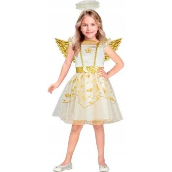 Karnevalový kostým Kostým Anděla Převlek Anděla Kostým Na Jesličky Vánoce 104