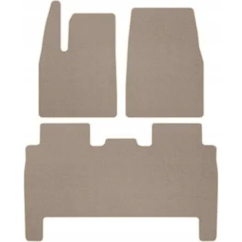 autokoberec Koberce Edecor velurové 3 ks