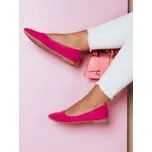 Baleríny na plochém podpatku ZY0683 - 38 Barva: Fialová, Velikost: 38