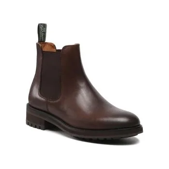 Pracovní obuv Kotníková obuv s elastickým prvkem Polo Ralph Lauren Bryson Chls 812754385003 Hnědá 40