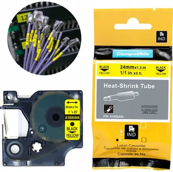 Pásek do tiskárny Specmark Smršťovací bužírka Specmark pro DYMO RHINO 1805444 24 mm x 1,5 m