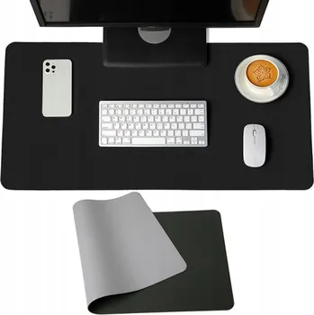 Podložka pod myš Velká podložka ochranná podložka na psací stůl z kůže 90x40 cm