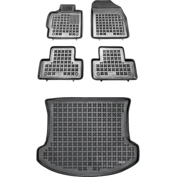 autokoberec Gumová sada autokoberců a rohože do kufru Mazda CX-7 2006-2009