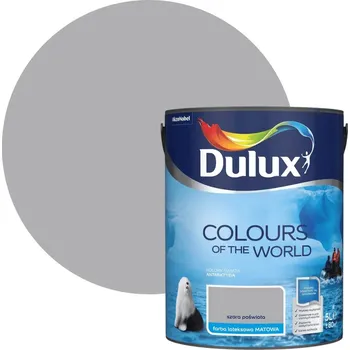 barva na zeď Dulux Latexová Barva 5l Matná šedá zářivá