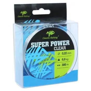 Giants fishing Vlasec Super Power Clear 300m|0,22mm/6,9kg