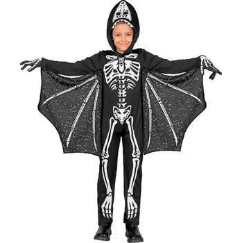 Karnevalový kostým Kostým Pterodaktyl Kostra Kombinéza Křídla Maškarní kostým Velikost 116