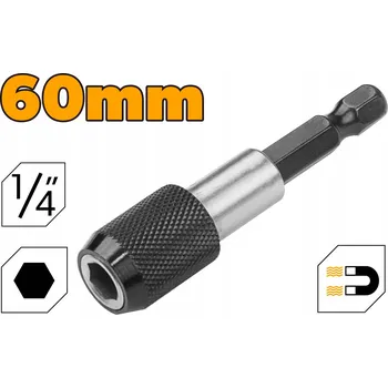 Bit MAGNETICKÝ DRŽÁK BITŮ S POJISTKOU TOLSEN