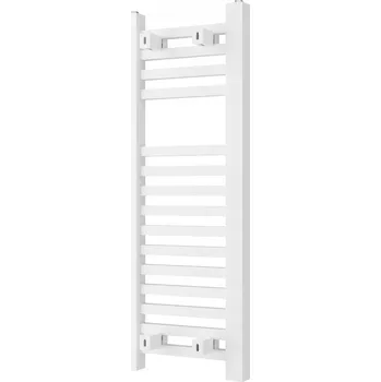 Radiátor KOUPELNOVÝ RADIÁTOR BÍLÝ ŽEBŘÍKOVÝ 80x30 cm MODERNÍ OTOPNÉ TĚLESO BERGEN