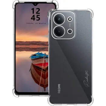 Pouzdro na mobilní telefon POUZDRO POUZDRO PROTI NÁRAZŮM PRO REDMI 15C 4G 2X SKLO