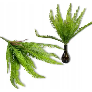 umělá květina Gumová kapradina Kytice listů kapradí 57 cm Listy do vázy Dekorace do domu