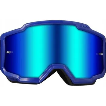 Motocyklové brýle Sklo do brýlí LS2 CHARGER, CHARGER PRO iridium blue, modré