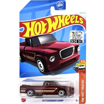 63 Studebaker Champ Burgundy - HOT WHEELS