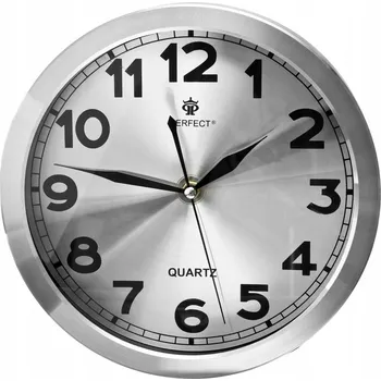 Hodiny Nástěnné hodiny Perfect stříbrné 25 cm
