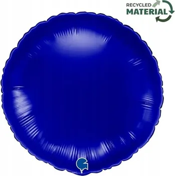 Balónek Fóliový balónek Grabo Blue Capri Kulatý 18"