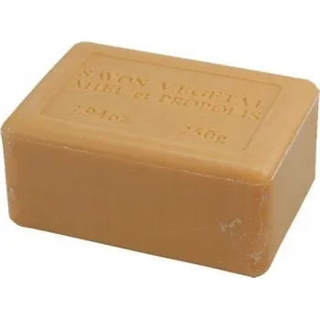 Mýdlo Savon Vegetal Mýdlo do koupele s medem a propolisem - kostka 250g