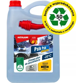 Směs do ostřikovače Autoland zimní kapalina do ostřikovačů PSIK -20°C 4L
