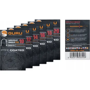 Rybářský háček Háčky zemní Guru Super Pellet Waggler 10 ks