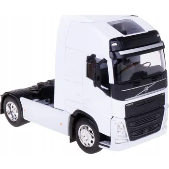 autíčko VOLVO FH 500 NÁKLADNÍ AUTOMOBIL S NÁVĚSEM TIR WELLY 1:32 BÍLÝ