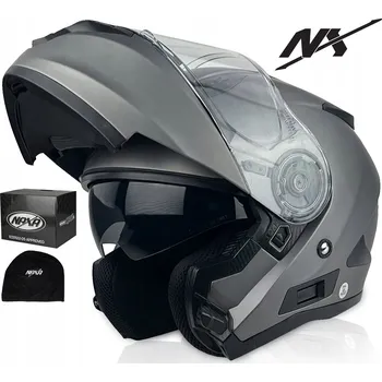 Helma na motorku MOTOCYKLOVÁ PŘILBA VYKLÁPĚCÍ NX TOURISM 2 vel.M | BLENDA | DVOJITÁ HOMOLOGACE