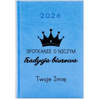 Kalendář Knižní kalendář 2026 A5 modrý