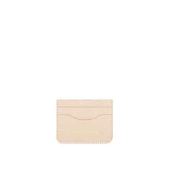 Kabelka Slim Credit Cardholder Bohemian "NUDE" Stříbrná