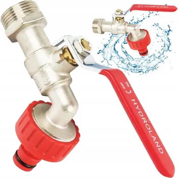 Ventil Kulový kohout Hydroland 3/4'' Kran kulowy 3/4" z dławicą ZAWÓR CZERPALNY