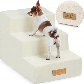Železářství Schůdky pro psa DOGESTE, 3 stupně, 32 cm, nosnost 20 kg