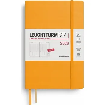 Diář Knižní diář 2026 B6 Leuchtturm1917 oranžový