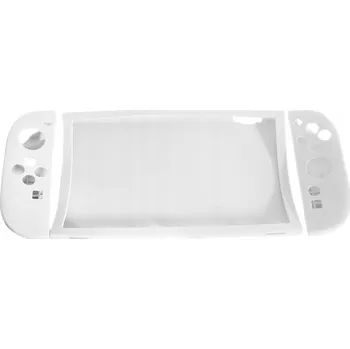Herní konzole BÍLÉ KOMPLETNÍ SILIKONOVÉ POUZDRO OCHRANNÉ JOY-CON PRO NINTENDO SWITCH 2