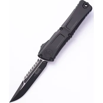 Pracovní nůž Microtech Microtech Combat Troodon, vystřelovací nůž, černý 1217-1TS