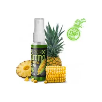 Delphin Dipovací sprej AromaX 30ml /Kukuřice-Ananas/fluo zelená