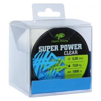 Giants fishing Vlasec Super Power Clear 1000m|0,30mm/12,8kg