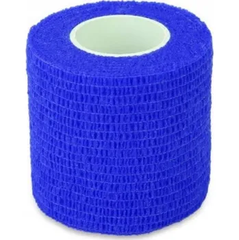 Samolepicí elastická na tetování bandáž 5 cm | Modrá