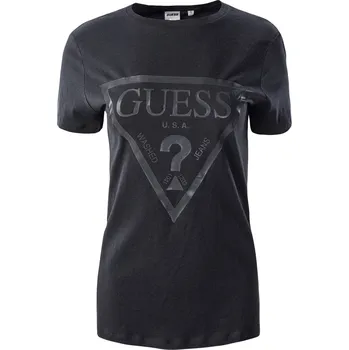 Dámské tričko Dámské Tričko s krátkým rukávem GUESS ADELE SS CN TEE V2YI07K8HM0-G7FQ – Šedá XS