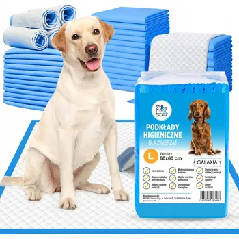 Kosmetika pro psa HYGIENICKÉ PODLOŽKY PRO PSY, Absorpční Podložky pro Štěňata a Zvířata 50 Ks 60x60 cm