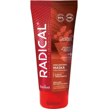Vlasová regenerace RADICAL EMOLIENTNÍ REGENERAČNÍ MASKA NA VLASY