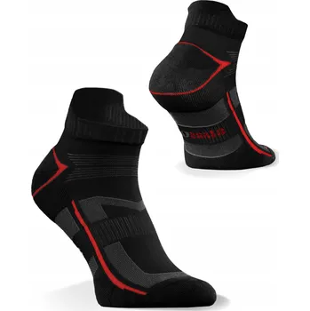 Pánské ponožky Sesto Senso 1 pár sportovních běžeckých ponožek, velikost 47-50, černé