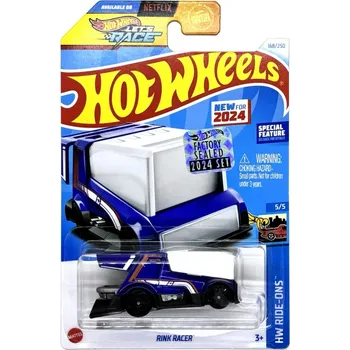 autíčko Rink Racer Blue - HOT WHEELS