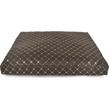 Pelíšek pro psa Matrace pro psy PLUTO hnědá/zlatá S 70x50x10 cm Mybesthome