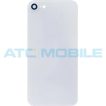 Náhradní kryt pro mobilní telefon iPhone 8 zadní kryt (sklo) bílý s logem včetně sklíčka kamery (Premium) - EU a zpět 6 Kč s ATC Clubem