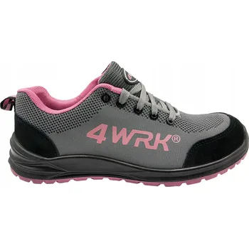 Pracovní obuv Dámské sametové boty 4WRK MENSA PINK S1P vel. 40