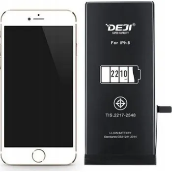 Baterie pro mobilní telefon BATERIE DEJI PRO APPLE IPHONE 8 2210 mAh ZVÝŠENÁ KAPACITA SADA