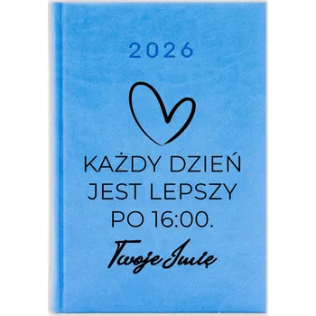 Kalendář Knižní kalendář 2026 A5 modrý