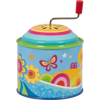 Hudební nástroj pro děti Hrací skříňka GOKI Slunce – melodie You Are My Sunshine