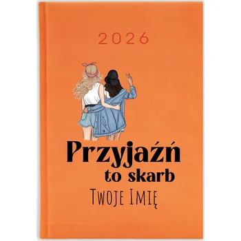 Kalendář Knižkový kalendář 2026 A5 oranžový