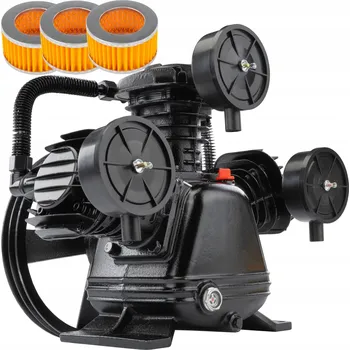 Kompresor KOMPRESOROVÁ HLAVA PRO OLEJOVÝ KOMPRESOR PM-KO-100T 2870RPM VÝKON 4HP 650L/min