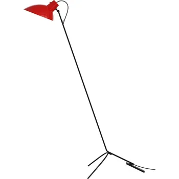 Stojací lampa ASTEP Stojací lampa VV Cinquanta, Black / Red
